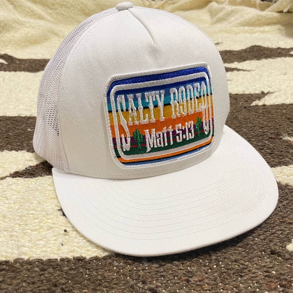salty rodeo western snapback